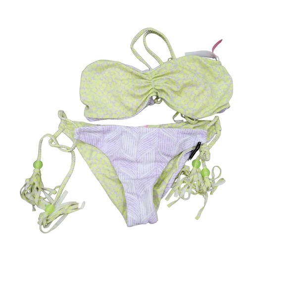 Victoria secret nwt 2 Piece reversable womens size smallbikini - Picture 1 of 6